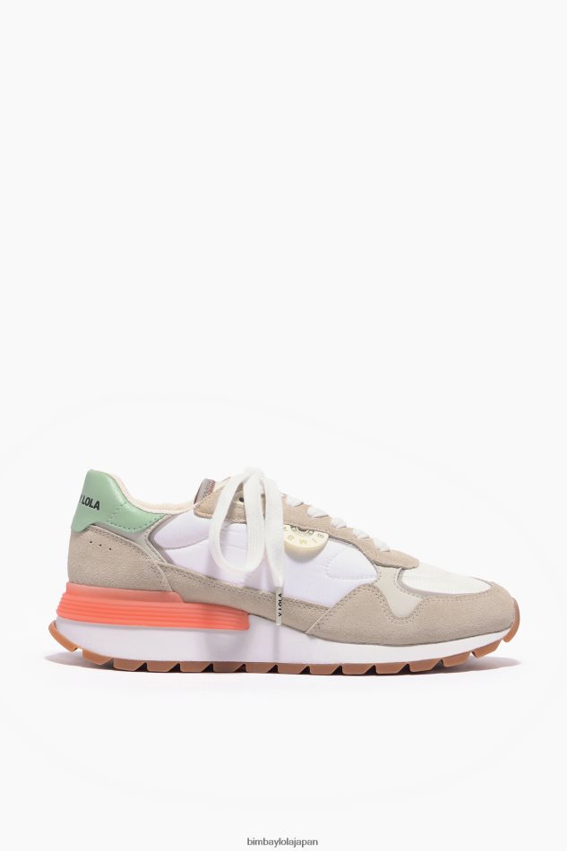 【BIMBA Y LOLA】スポーティースニーカー Green 13 19 technical sneaker