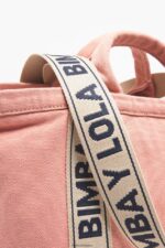 アクセサリー Bimba Y Lola キャンバスショッパーバッグ ピンク 6BZ0X083 - 画像 (3)