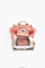アクセサリー Bimba Y Lola キャンバスショッパーバッグ ピンク 6BZ0X083 - 画像 (4)