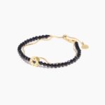 アクセサリー Bimba Y Lola クリスタルダブルブレスレット 黒 6BZ0X0668