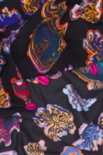 アクセサリー Bimba Y Lola ショートコットンフィッシュシーサロン 黒 6BZ0X0612 - 画像 (2)