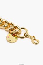 アクセサリー Bimba Y Lola チェーンブレスレット 金 6BZ0X01144 - 画像 (3)