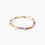 アクセサリー Bimba Y Lola チェーン本物の石のブレスレット 多色 6BZ0X0773