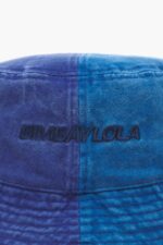 アクセサリー Bimba Y Lola ツートンカラーのコットンバケットハット 青 6BZ0X0873 - 画像 (2)