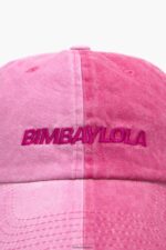 アクセサリー Bimba Y Lola ツートンカラーのコットンキャップ ピンク 6BZ0X0871 - 画像 (3)