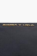 アクセサリー Bimba Y Lola ナイロンカーブ小銭入れ 黒 6BZ0X01020 - 画像 (3)