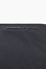 アクセサリー Bimba Y Lola ナイロンカーブ小銭入れ 黒 6BZ0X01131 - 画像 (3)