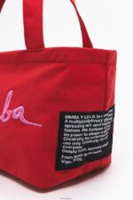 アクセサリー Bimba Y Lola ナイロントラペジウムミニバッグ 赤 6BZ0X0159 - 画像 (5)