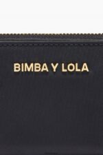 アクセサリー Bimba Y Lola ナイロンフラップ財布 黒 6BZ0X01058 - 画像 (4)