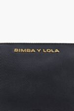 アクセサリー Bimba Y Lola ナイロン台形メイクアップケース 黒 6BZ0X01102 - 画像 (2)