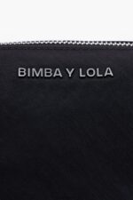アクセサリー Bimba Y Lola ナイロン台形メイクアップケース 黒 6BZ0X01114 - 画像 (4)