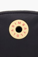 アクセサリー Bimba Y Lola ナイロン製オーバル小銭入れ 黒 6BZ0X01030 - 画像 (4)