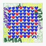 アクセサリー Bimba Y Lola ハーツ グラフィティ ロゴ スカーフ ミント 6BZ0X0615