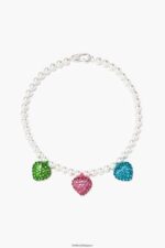 アクセサリー Bimba Y Lola ハートパールネックレス 多色 6BZ0X0777