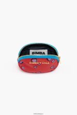 アクセサリー Bimba Y Lola ハートプリントの小銭入れ 楕円形の赤 6BZ0X01026 - 画像 (3)
