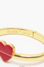 アクセサリー Bimba Y Lola ハートリジッドブレスレット ゴールデン 6BZ0X0755 - 画像 (5)