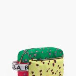 アクセサリー Bimba Y Lola ハート柄の大きな長方形のメイクアップケース 黄色 6BZ0X01086