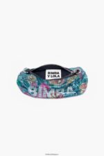 アクセサリー Bimba Y Lola バナナミックスメッシュ円筒袋 アクアマリン 6BZ0X0143 - 画像 (4)