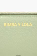アクセサリー Bimba Y Lola パステルカラーのレザー製長方形財布 緑 6BZ0X0988 - 画像 (4)