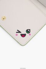 アクセサリー Bimba Y Lola パステルカラーのレザー製長方形財布 緑 6BZ0X0988 - 画像 (7)