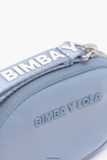 アクセサリー Bimba Y Lola パステルナイロン製オーバル小銭入れ 青 6BZ0X0977 - 画像 (2)