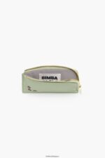 アクセサリー Bimba Y Lola パステル調のレザー製長方形小銭入れ 緑 6BZ0X0997 - 画像 (3)