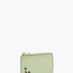 アクセサリー Bimba Y Lola パステル調のレザー製長方形小銭入れ 緑 6BZ0X0997