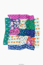 アクセサリー Bimba Y Lola パッチワークショール アクアマリン 6BZ0X0650 - 画像 (4)