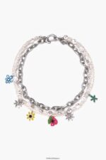 アクセサリー Bimba Y Lola ペンダントストランドネックレス 多色 6BZ0X0673 - 画像 (2)