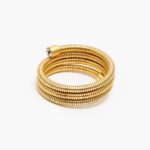 アクセサリー Bimba Y Lola マットスパイラルブレスレット 金 6BZ0X0758