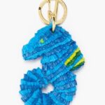 アクセサリー Bimba Y Lola ラフィアタツノオトシゴキーホルダー 青 6BZ0X0947