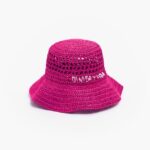 アクセサリー Bimba Y Lola ラフィアバケットハット ピンク 6BZ0X0854