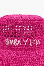 アクセサリー Bimba Y Lola ラフィアバケットハット ピンク 6BZ0X01204 - 画像 (5)