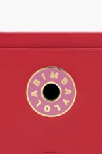 アクセサリー Bimba Y Lola レザーカードホルダー 赤 6BZ0X01025 - 画像 (2)