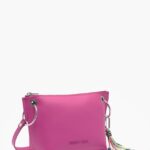 アクセサリー Bimba Y Lola レザークロスボディバッグ フクシア 6BZ0X041