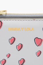 アクセサリー Bimba Y Lola レザースモールハート財布 グレー 6BZ0X01003 - 画像 (4)