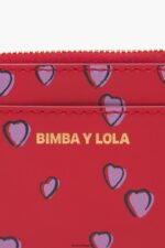 アクセサリー Bimba Y Lola レザースモールハート財布 赤 6BZ0X01012 - 画像 (3)