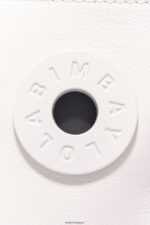 アクセサリー Bimba Y Lola レザートラペジウムバッグ オフホワイト 6BZ0X044 - 画像 (5)