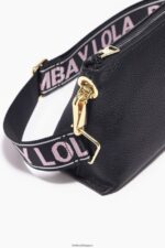 アクセサリー Bimba Y Lola レザートラペジウムバッグ 黒 6BZ0X049 - 画像 (5)