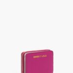 アクセサリー Bimba Y Lola レザーフラップ財布 フクシア 6BZ0X0998