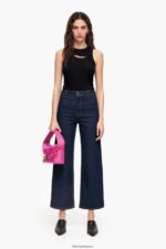 アクセサリー Bimba Y Lola レザーホーボーバッグ フクシア 6BZ0X058 - 画像 (7)