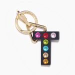 アクセサリー Bimba Y Lola レターシリコンキーホルダー t 6BZ0X01190