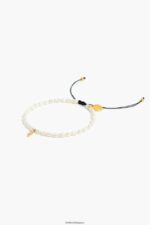 アクセサリー Bimba Y Lola レターブレスレット私 パール 6BZ0X01198