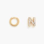 アクセサリー Bimba Y Lola レターミニフープイヤリング n 6BZ0X01162