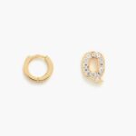 アクセサリー Bimba Y Lola レターミニフープイヤリング q 6BZ0X01165