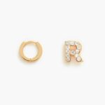 アクセサリー Bimba Y Lola レターミニフープイヤリング r 6BZ0X01166