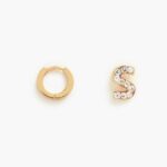 アクセサリー Bimba Y Lola レターミニフープイヤリング s 6BZ0X01167