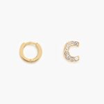 アクセサリー Bimba Y Lola レターミニフープイヤリング c 6BZ0X0839