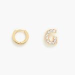 アクセサリー Bimba Y Lola レターミニフープイヤリング g 6BZ0X01155