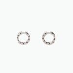 アクセサリー Bimba Y Lola ロゴフープイヤリング 銀 6BZ0X01140